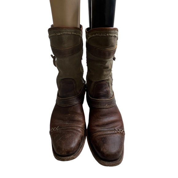 Lane Women's Worn Sage Dustoff Ankle Boots  size 10 - Picture 10 of 16